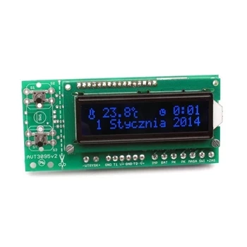 Komputer samochodowy z wyświetlaczem LCD niebieskie znaki - KIT AVT 3095/4