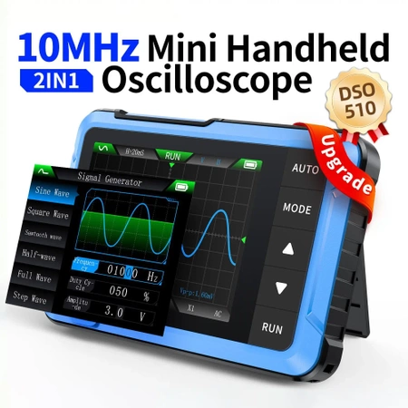 Oscyloskop 10MHz z generatorem FNIRSI DSO510