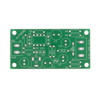 Przedwzmacniacz mikrofonowy mono z Phantom 48V - PCB do projektu AVT 5898