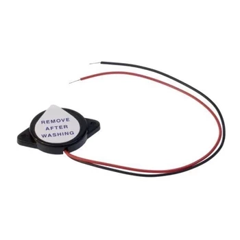 Przetwornik piezoelektryczny 23 mm bez generatora, 12 V, przewody