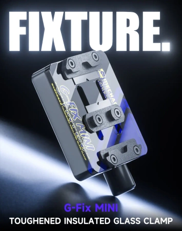 Uchwyt serwisowy G-FIX Mini, podstawa z hartowanego szkła, do PCB i CPU, Mechanic