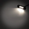 Lampa obrysowa LED biała 12/24 V, klosz przyciemniany DARK, 83,7 × 24,2 mm - L1317