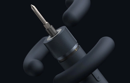 Akumulatorowy wkrętak precyzyjny HOTO QWLSD001 + zestaw bitów, niebieski