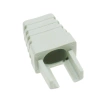 Odgiętka wtyku RJ45 8P8C Ethernet, szara, do przewodu sieciowego