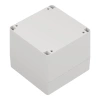 Obudowa hermetyczna ZP105.105.90JH, 105 × 105 × 89,8 mm, ABS, jasnoszara, Kradex