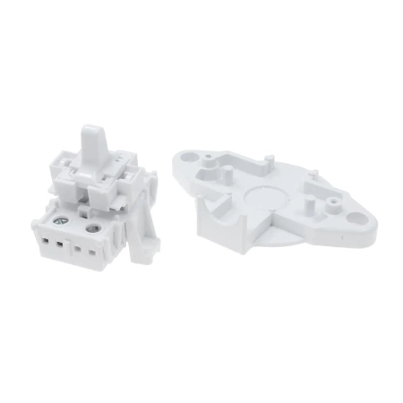 Włącznik światła pojedynczy, montaż natynkowy, kolor biały, seria Retro PRL