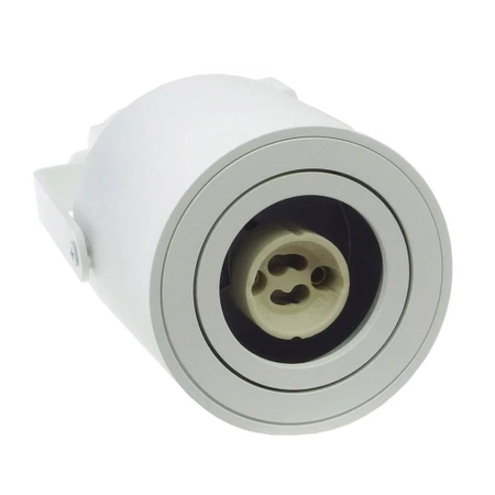 Reflektor szynowy z gniazdem GU10, model ABI 80mm biały