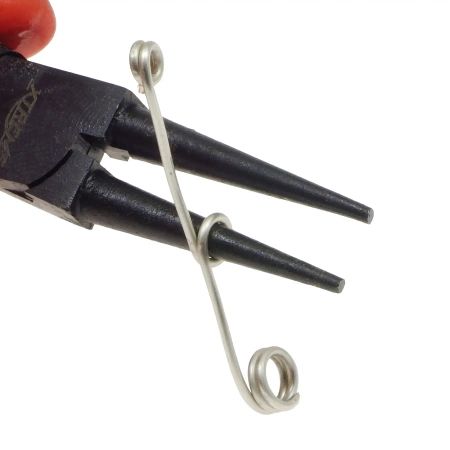 Szczypce okrągłe precyzyjne 135mm, HY-21R