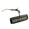 Lampa błyskowa LED do pojazdu, 30W, 6 LED, światło niebieskie, R65 R10, 12V/24V, LW0035