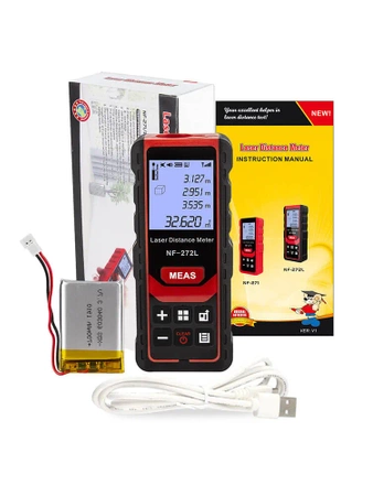Laserowy miernik odległości, dalmierz 100m Noyafa NF-272L