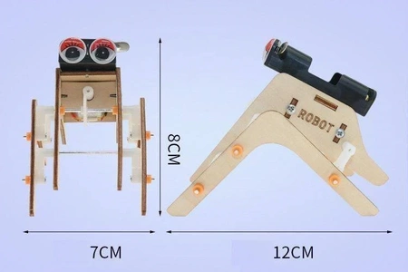 Robot ośmionogi - pająk bioniczny DIY - zabawka edukacyjna