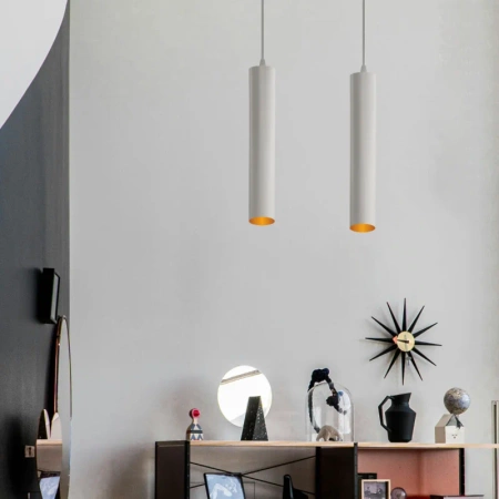 Lampa wisząca szynowa 12W, 960lm, 4000K, 30cm, biała