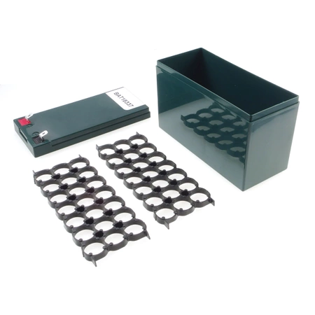 Pojemnik na akumulatory 18650 - obudowa 7x3 - koszyk na baterie ogniwa