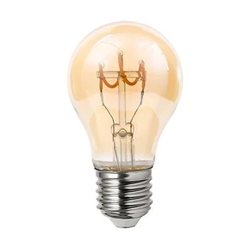Żarówka LED E27 Filament dimmable A60 250lm 4W 2200K amber