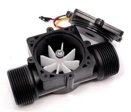 Czujnik przepływu cieczy, wody 1-30l/min - 1/2' - przepływomierz YF-S201