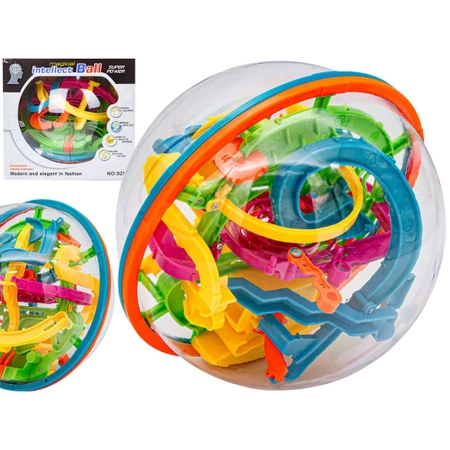 Inteligentna KULA LABIRYNT 3D - sprytna przeplatanka