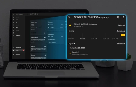 Inteligentny czujnik obecności ludzkiej ZigBee Sonoff SNZB-06P