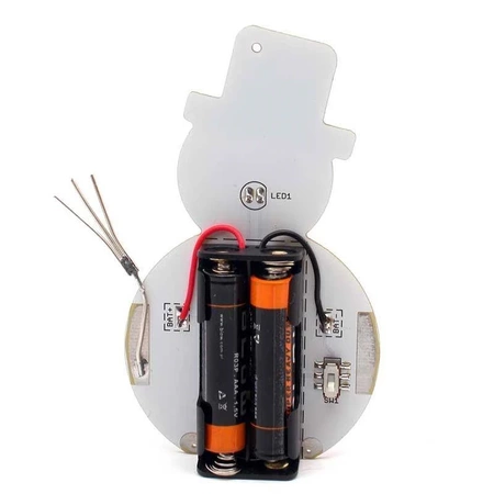 Bałwanek LED 3V ozdoba świąteczna DIY - KIT AVT 3150