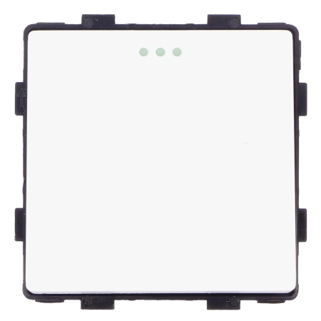 Moduł - Włącznik światła pojedynczy - biały - Tawoia Glass