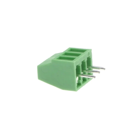 Złącze śrubowe do druku, 3 pola, raster 2,54mm, wysokość 8,5mm, 150V / 6A, 1,0mm², PA66, Degson DG308