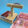 Wykrywacz fałszywych pieniędzy - DIY - Drewniana Zabawka Edukacyjna