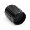 Gałka aluminiowa do potencjometru na oś 6mm - 14,7x17mm - czarna, srebrny znacznik - GCL15
