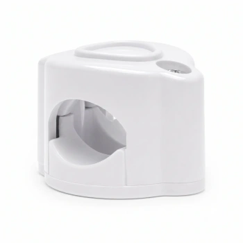 Uchwyt kabla plastikowy 42×32 mm natynkowy biały - Retro PRL