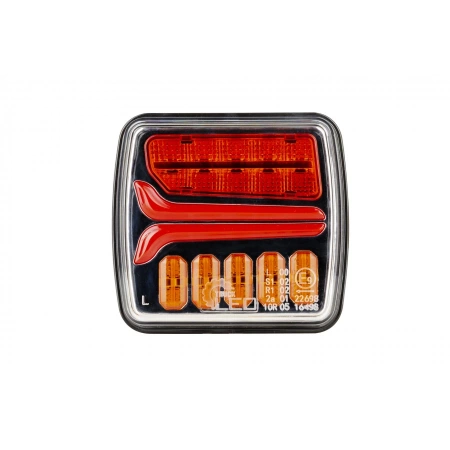Lampa tylna LED do przyczepy, zespolona, dynamiczny kierunkowskaz, strona lewa, L1868