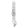Listwa zasilająca 5 gniazd z USB-A i USB-C FMP5215W DPM, z wyłącznikiem, przewód 1,5 m, biała