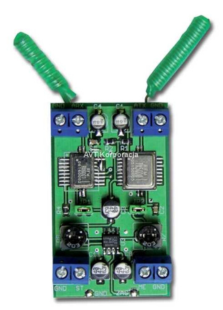 Prosty interkom radiowy do komunikacji głosowej - PCB do projektu AVT 5213