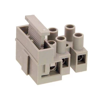 Kostka elektryczna 3-polowa 400 V~ 10 A z gniazdem bezpiecznika 5 × 20 mm, TLF100-3P