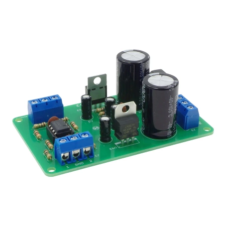 Wtórnik audio z zasilaczem - zlutowany KIT AVT 3258