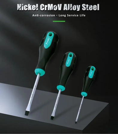 Zestaw wkrętaków płaskich i krzyżakowych PH 6szt, Proskit SD-2301