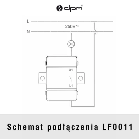 Włącznik pojedynczy dźwigniowy, okrągły, biały, podtynkowy, 10 A, Vintage Loft