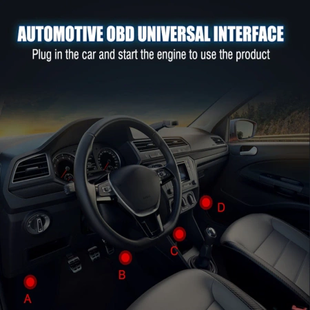 Skaner diagnostyczny OBD II/EOBD, tester samochodowy - NOYAFA NF-S611