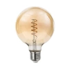 Żarówka LED E27 Filament dimmable G95 250lm 4W 2200K amber
