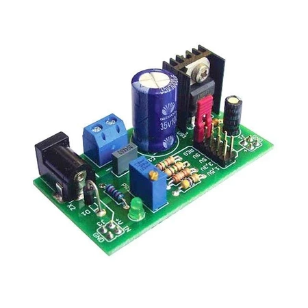Zasilacz do płytek stykowych 1.5-9V 1.5A - KIT AVT 3072