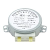 Silnik napędu talerza kuchenki mikrofalowej 220–240 V AC, 4/4,8 obr./min, wrzeciono 7 mm ścięte, typ MDS-4A