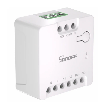 Przełącznik WiFi SONOFF MINI-D Matter (AC/DC 12-48V, styk bezpotencjałowy)