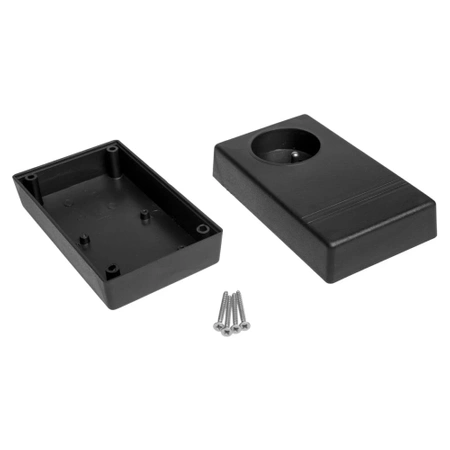 Obudowa do zasilacza 120 × 70 × 44 mm z ABS, czarna, Z31 KRADEX