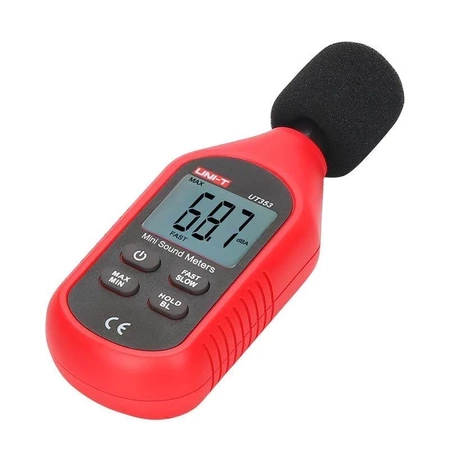 Miernik poziomu dźwięku Uni-T UT-353, 30-130 dB, FAST i SLOW, kompaktowy