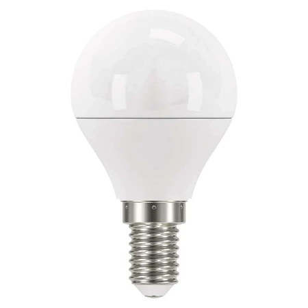 Żarówka LED E14 6W 470lm b. zimny, bańka mleczna Mini Globe