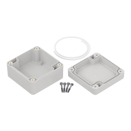 Obudowa hermetyczna ZP75.75.45 jasnoszara ABS