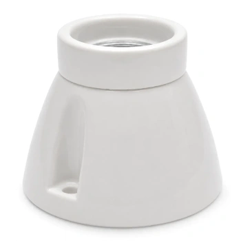 Porcelanowa oprawka natynkowa E27 biała F510-ZK Ceramic Loft