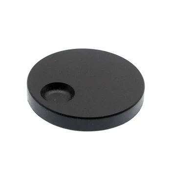 Gałka do potencjometru na oś 6mm - 45x6mm - czarna - Alps DK45-114