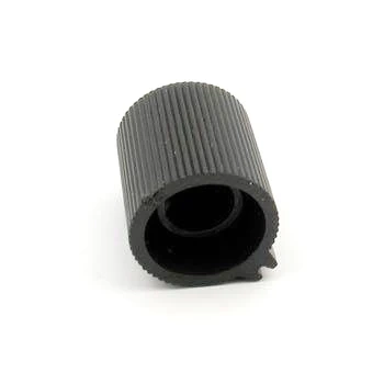 Gałka ze wskaźnikiem do potencjometru na oś 6mm - 13x15mm - czarna, niebieski znacznik - GC13