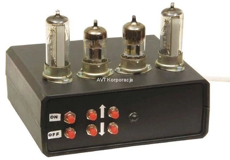 Przedwzmacniacz lampowy stereo sterowany cyfrowo - PCB i mikroprocesor do projektu AVT 2915