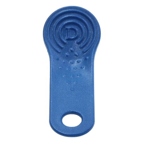 Uchwyt-brelok do pastylki iButton DS1990/DS1990A MicroCan F5, niebieski