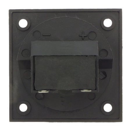 Terminal głośnikowy 2-pin kwadratowy 57 × 57 mm, zaciski sprężynowe