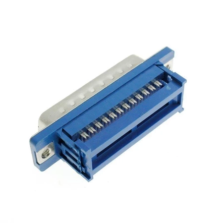 Wtyk męski zaciskany na taśmę, DB25 2 rzędy